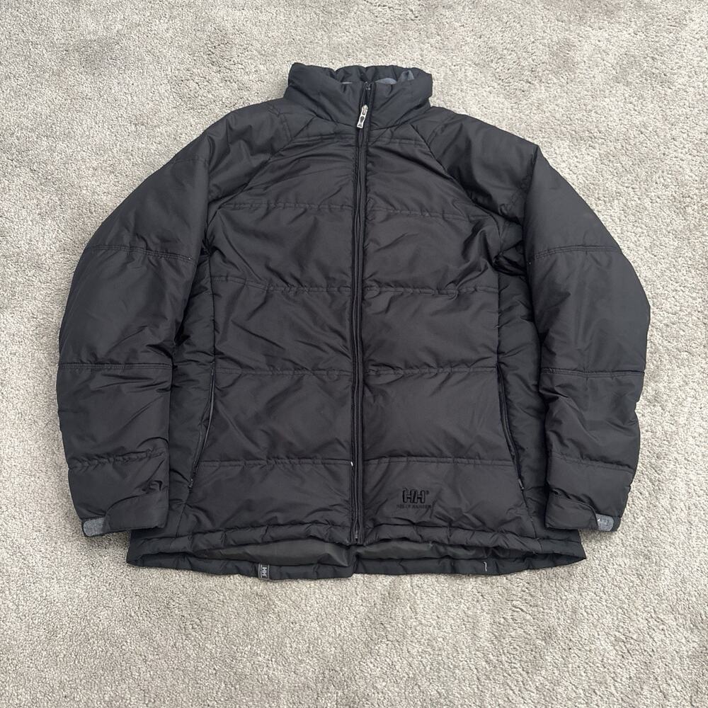 Helly Hansen Jacket Womens Size Large Down Puffer Black
